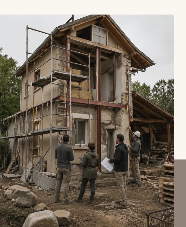 Реконструкция загородного дома под ключ в Находке от бюро